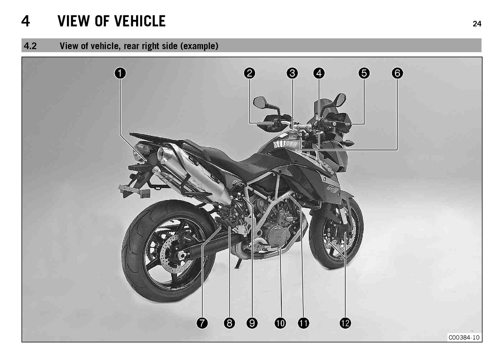 KTM 990 Supermoto T USA Owners Manual 2013 - STEEL WIRE BOUND - TOUGH COVERS
