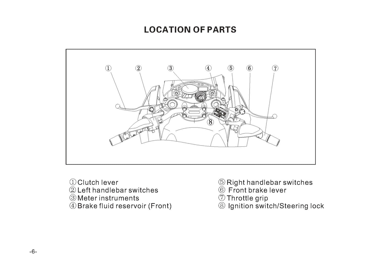 CFMoto CF650NK Motorcycle Owners Manual - STEEL WIRE BOUND - PROTECTIVE COVERS