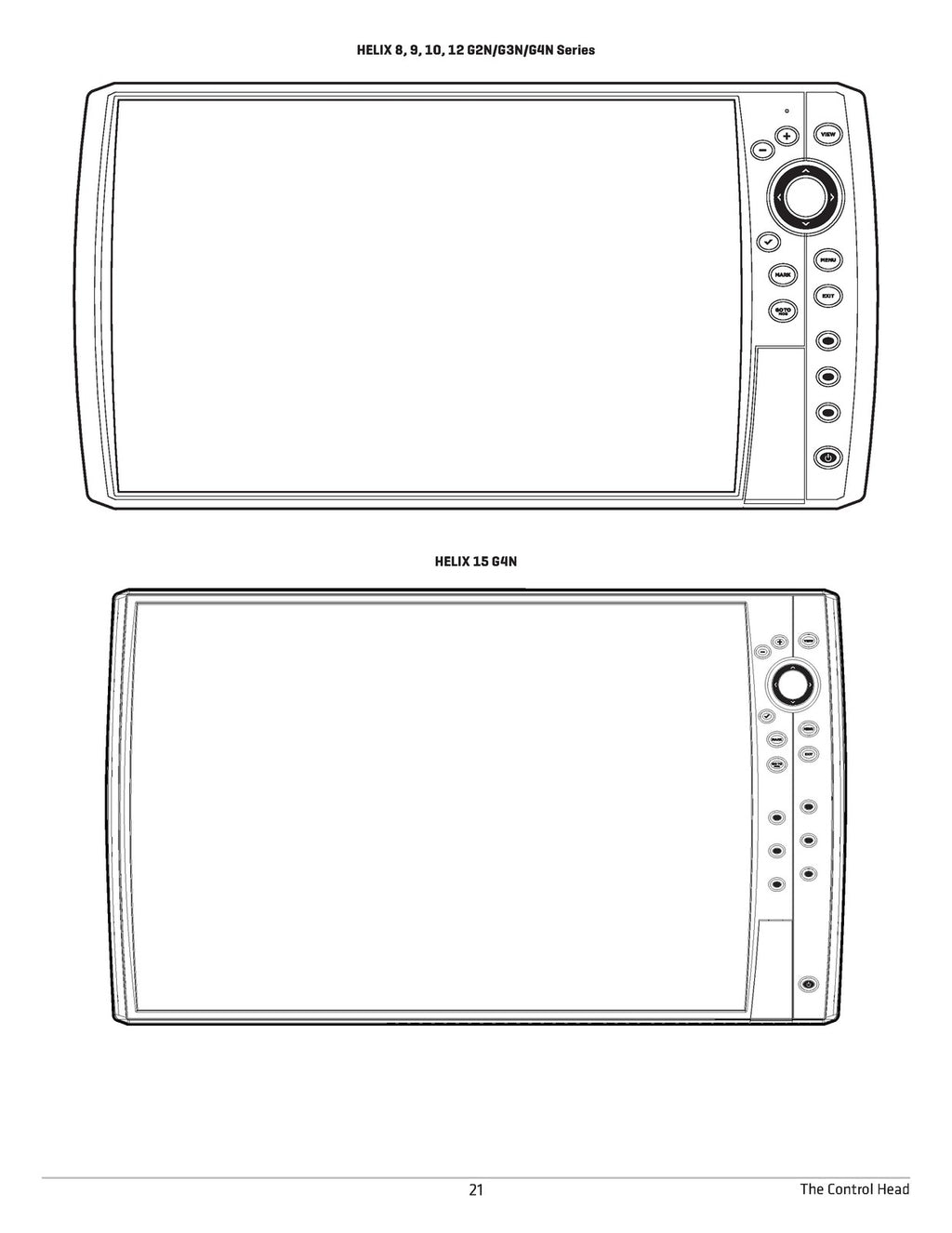 HUMMINBIRD HELIX G2 G3 G4 5 7 8 9 10 Operators Manual - WIRE BOUND - COVERS