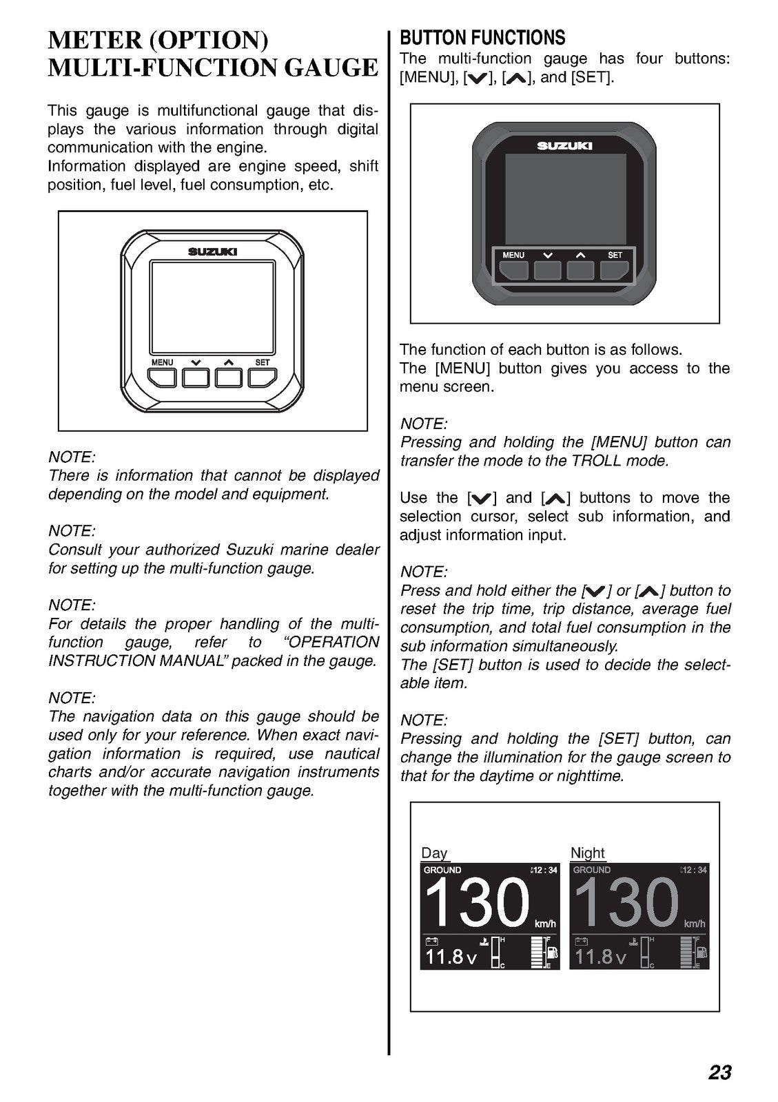 SUZUKI DF150AP DF175AP DF200AP Outboard Owners Manual - WIRE BOUND - COVERS
