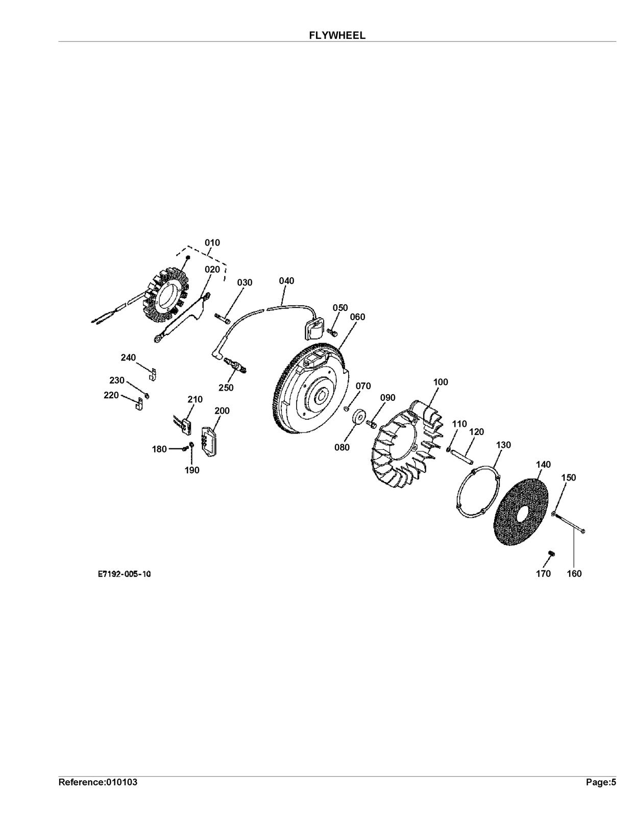 KUBOTA ZG20 Parts Manual - STEEL WIRE BOUND - PROTECTIVE COVERS