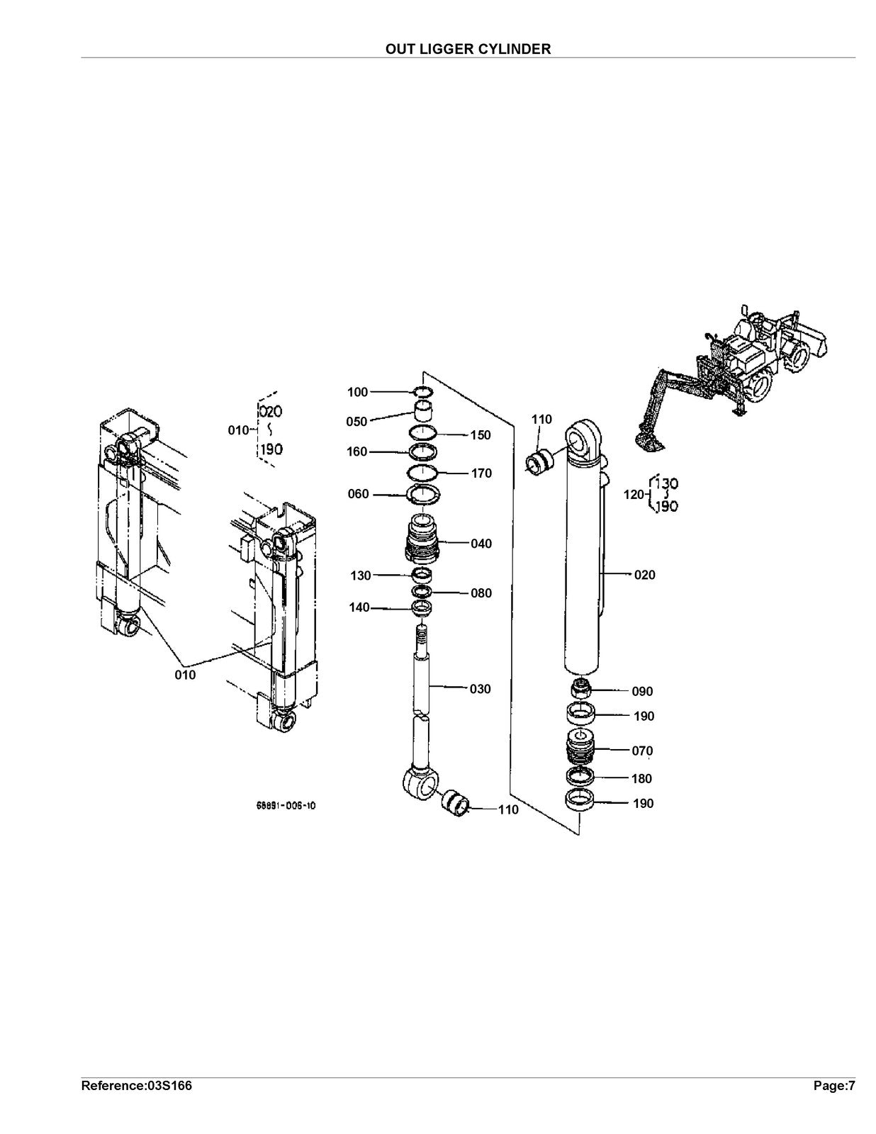 KUBOTA R420BH Backhoe Loader Parts Manual - STEEL WIRE BOUND - PROTECTIVE COVERS