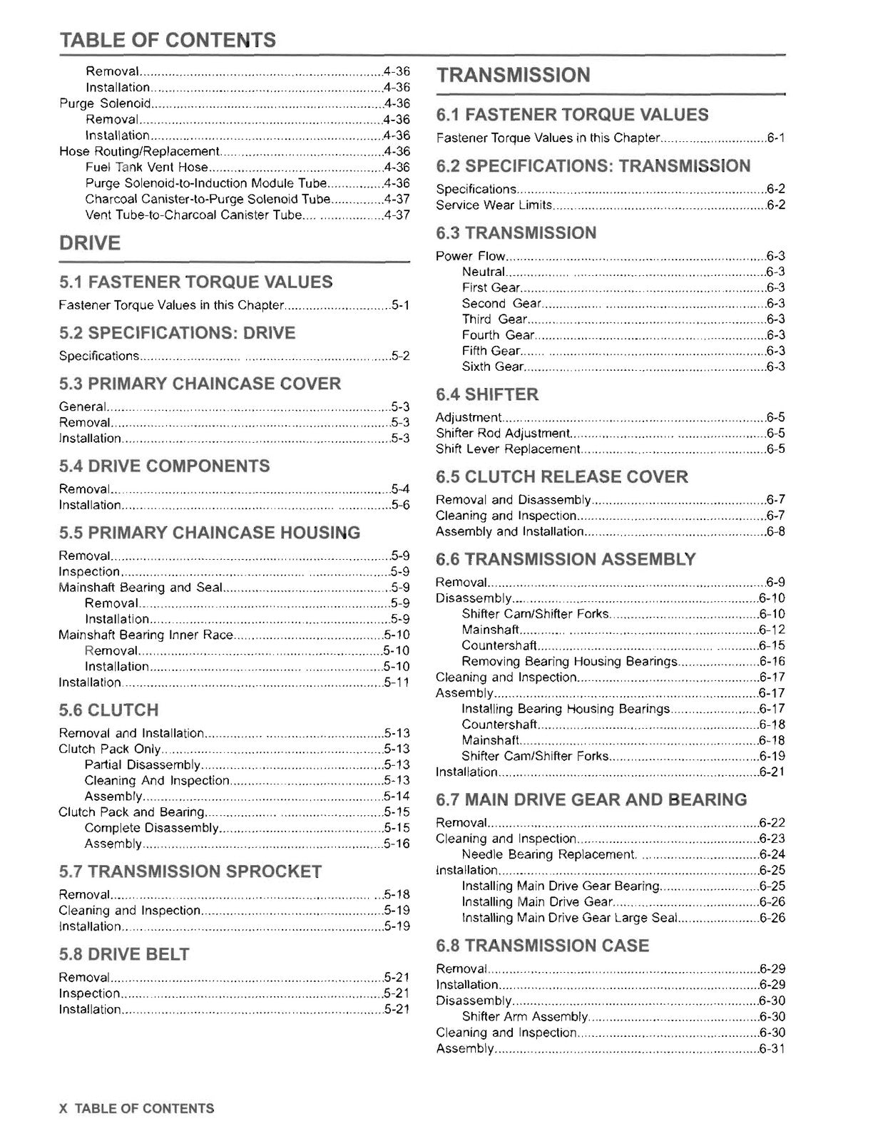HARLEY DAVIDSON 2015 Softail Models Service Manual - BOUND - COVERS - FOLDOUTS
