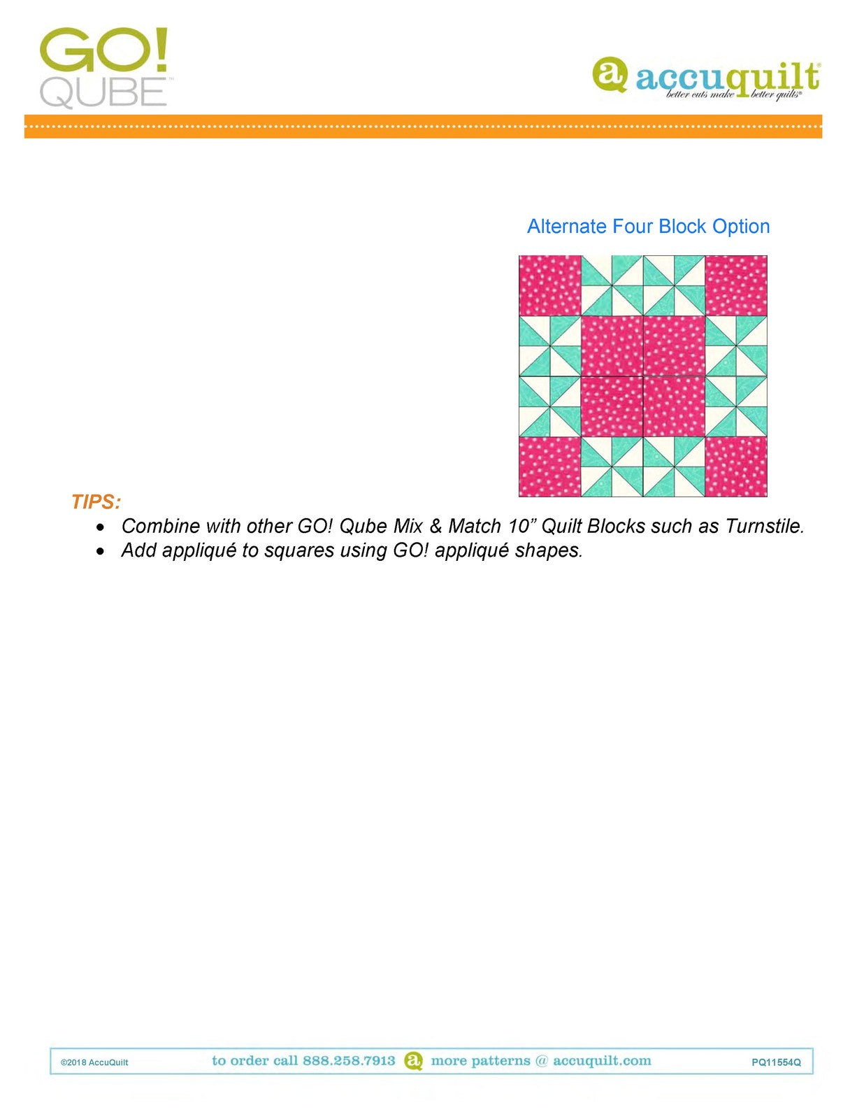ACCUQUILT Go Qube 10" Blocks - STEEL WIRE BOUND - PROTECTIVE COVERS