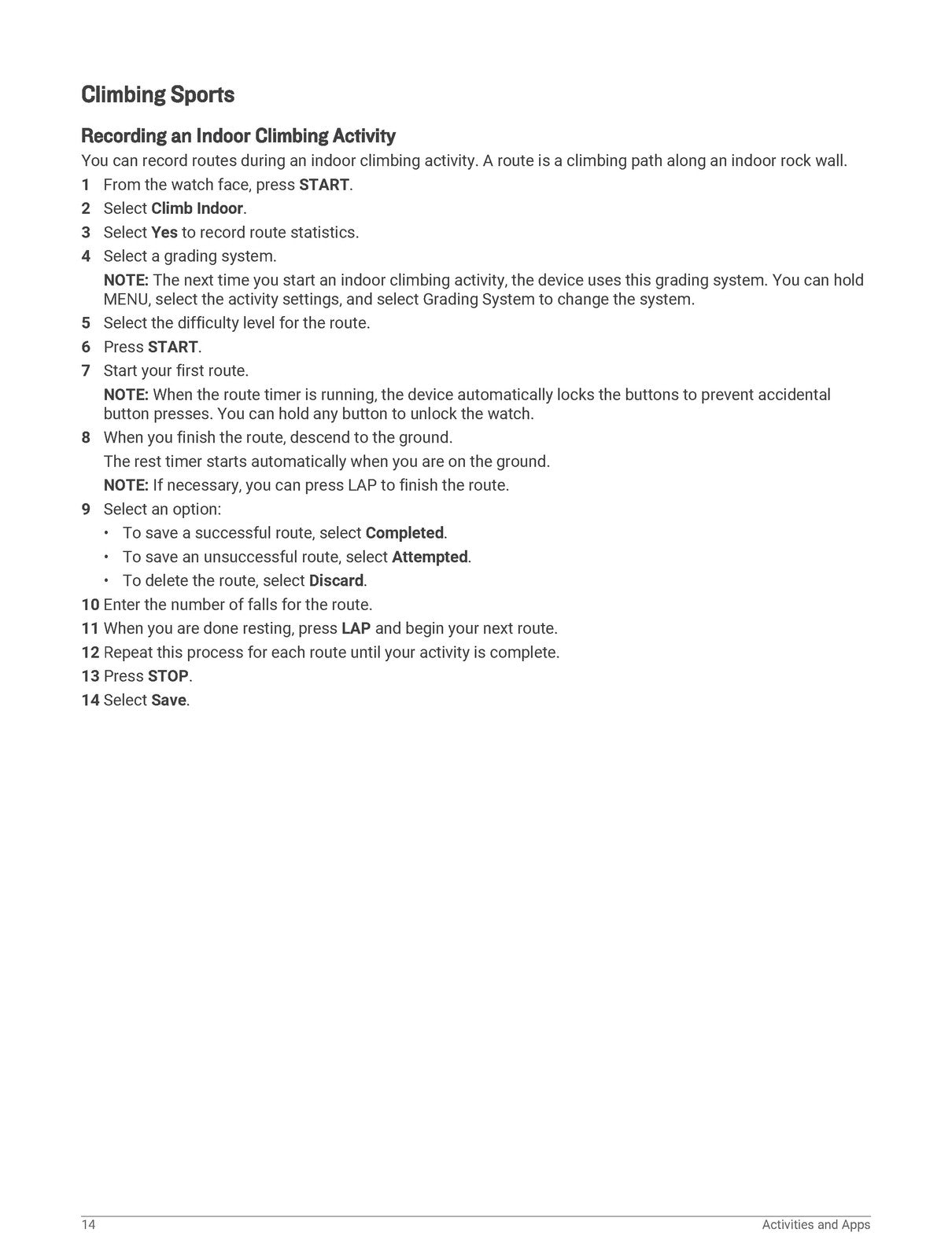 GARMIN Fenix 7 Standard Solar Pro Series Owners Manual 2022 - WIRE BOUND