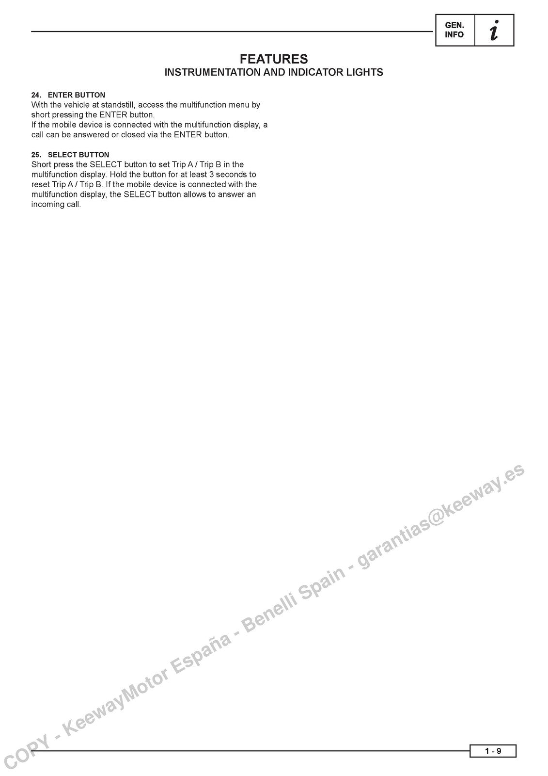 BENELLI TRK 702 702 X Workshop Manual - STEEL WIRE BOUND - PROTECTIVE COVERS