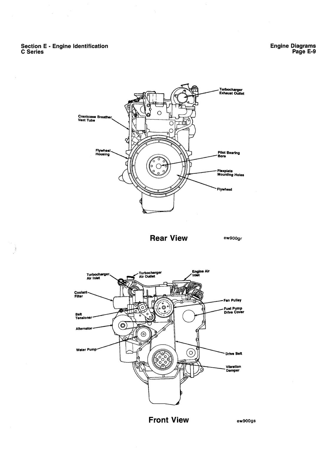 CUMMINS C Series Engine Troubleshooting And Repair Manual - WIRE BOUND - COVERS
