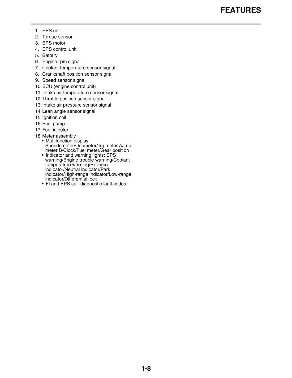 YAMAHA Grizzly 550 700 YFM5FG YFM7FG ATV Service Manual 2009, FOLDOUTS