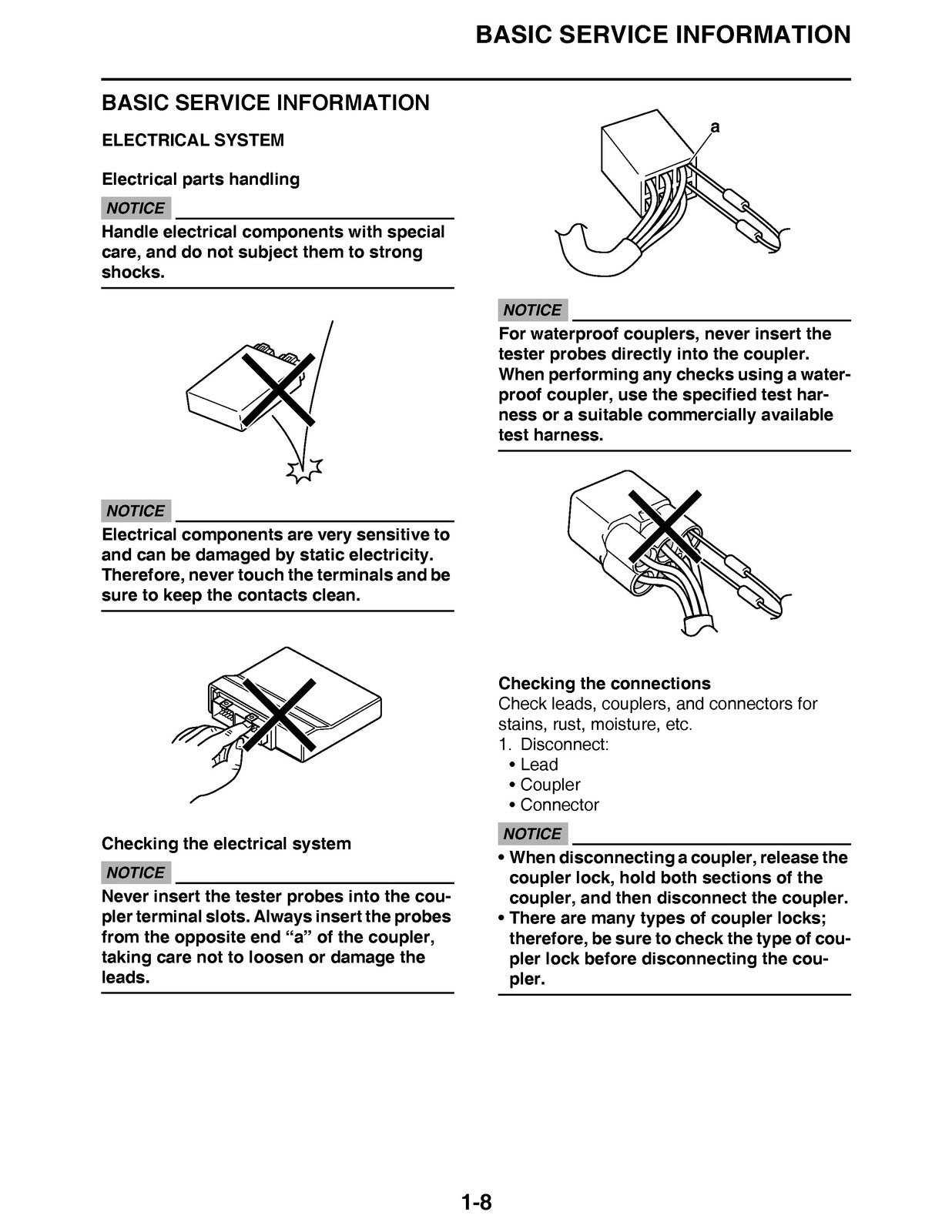 YAMAHA YZ250F Owners Service Manual 2017 - BOUND - COVERS - XL FOLDOUT PAGES