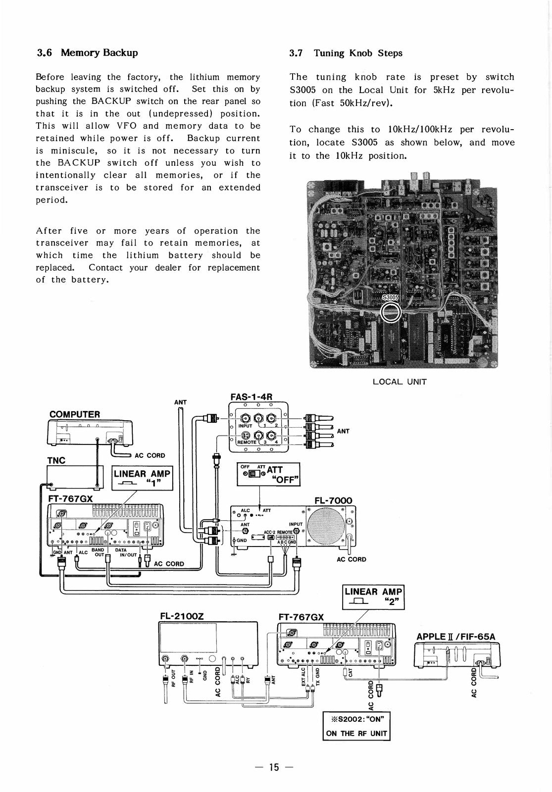 YAESU FT-767GX Operators & Service Manual BUNDLE - WIRE BOUND - TOUGH COVERS