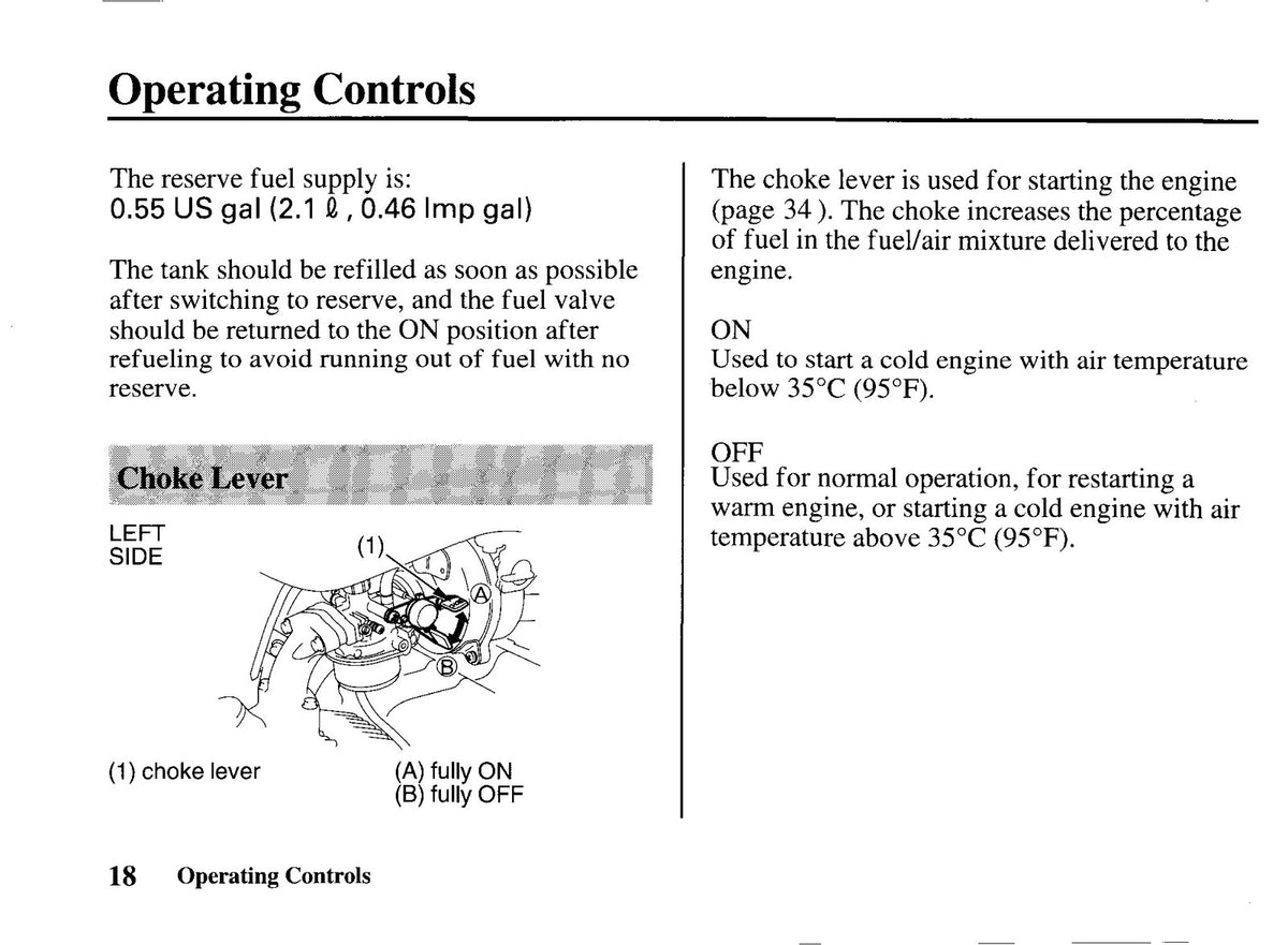 HONDA XR70R Owners Manual 1999 - STEEL WIRE BOUND - PROTECTIVE COVERS