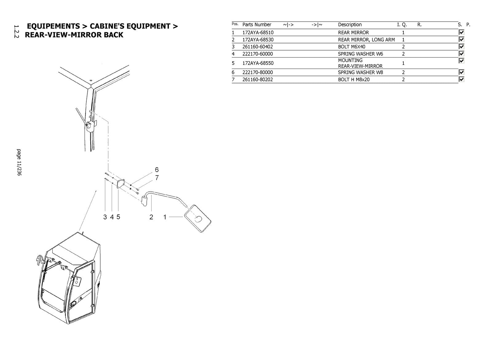 YANMAR ViO80-1A Excavator Parts Catalog Manual 2013 - WIRE BOUND - TOUGH COVERS