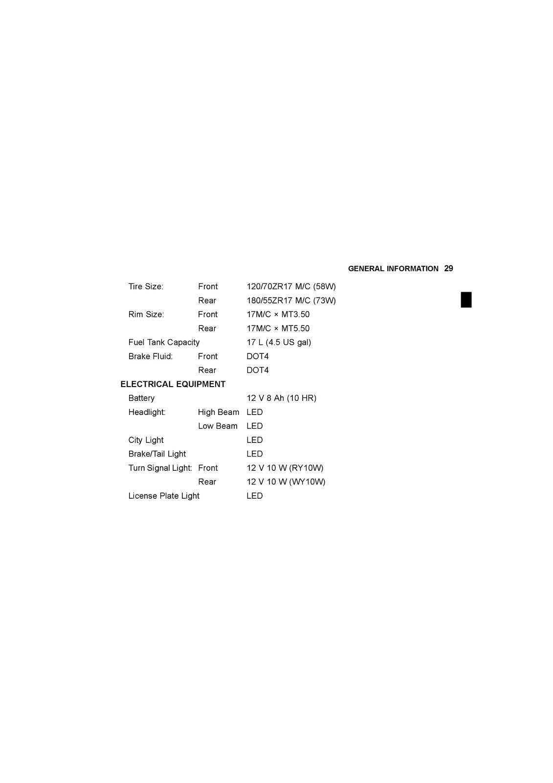 KAWASAKI Ninja ZX-6R ABS Owners Manual 2019 - STEEL WIRE BOUND - TOUGH COVERS