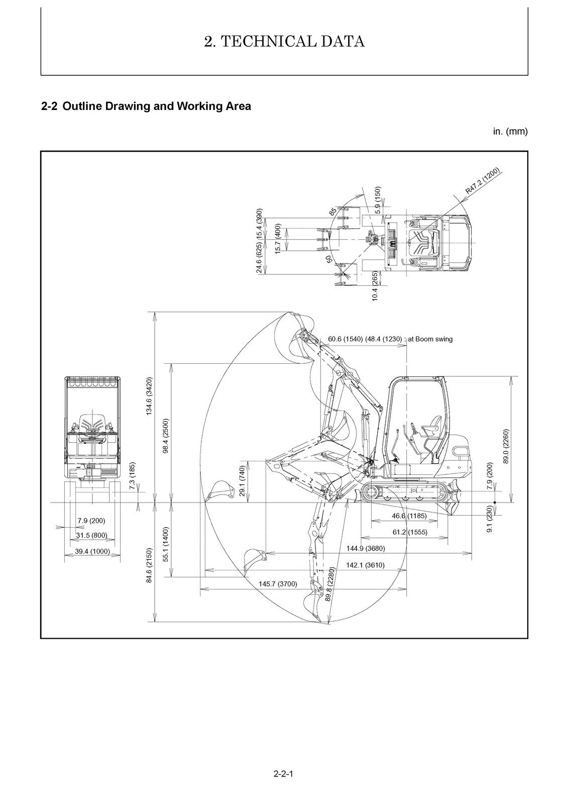 YANMAR B15US Excavator Service Manual - BOUND - COVERS - XL FOLDOUT PAGES
