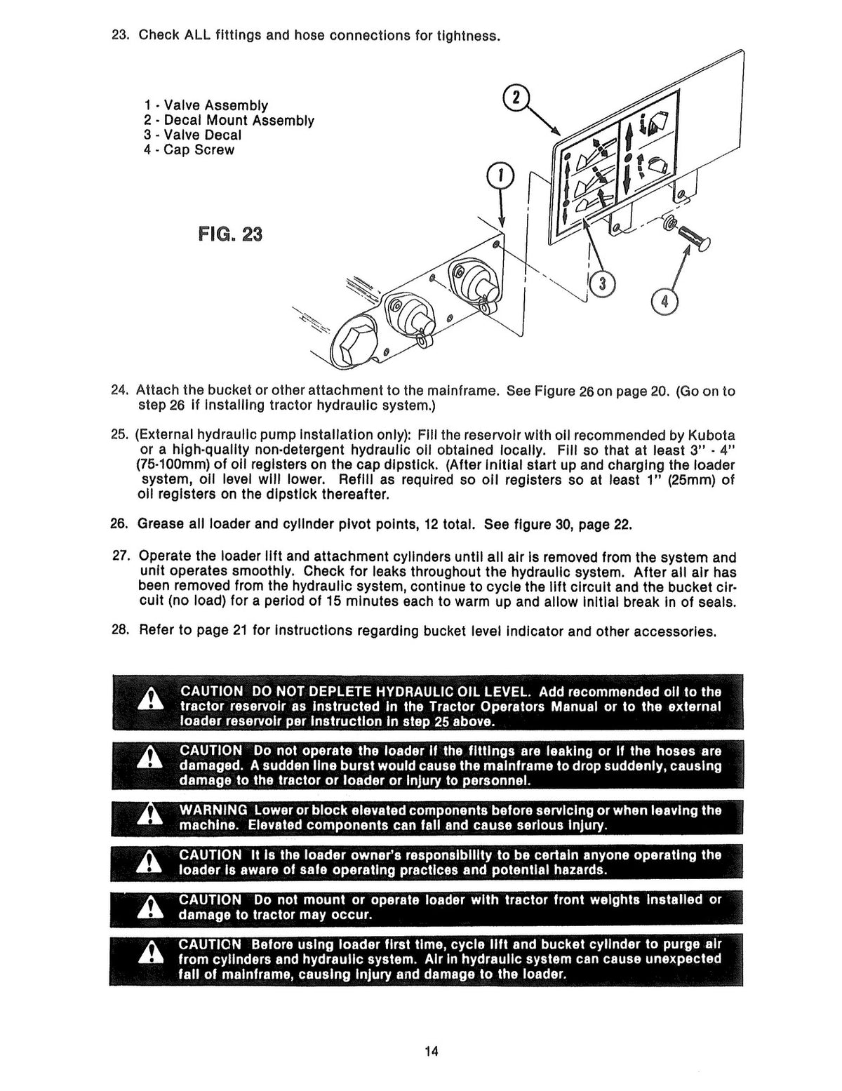 KUBOTA L1720 LOADER Operators Parts Service Manual BUNDLE - WIRE BOUND - COVERS