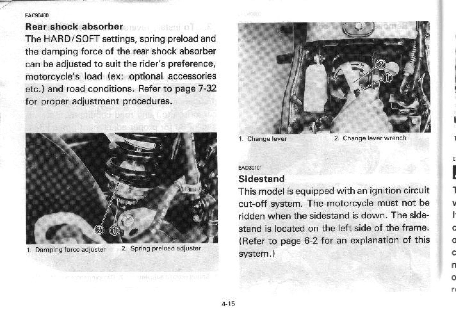 YAMAHA TDM850 Motorcycle Owners Manual 1994 - BOUND - COVERS - XL FOLDOUT PAGES