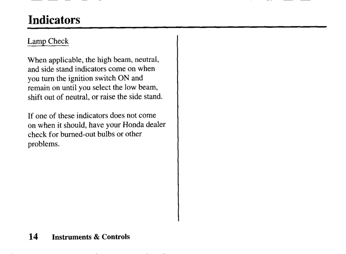 HONDA XR650L Owners Manual 2001 - STEEL WIRE BOUND - PROTECTIVE COVERS