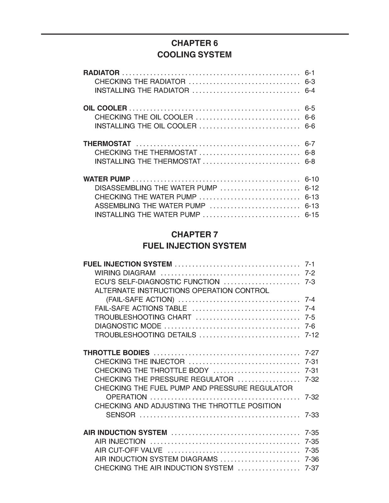 YAMAHA YZF-R6R YZF-R6SR YZF-R6RC YZF-R6SRC Service Manual 2002, FOLDOUTS