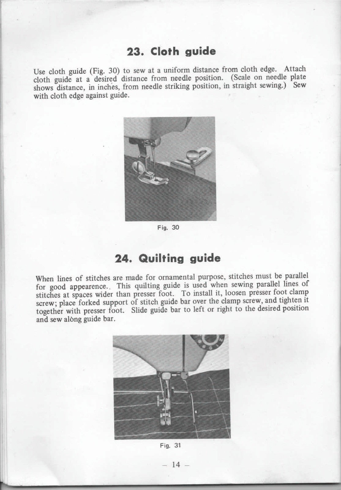 ALFA 475 Zig-Zag Sewing Machine Instruction Manual - WIRE BOUND - TOUGH COVERS