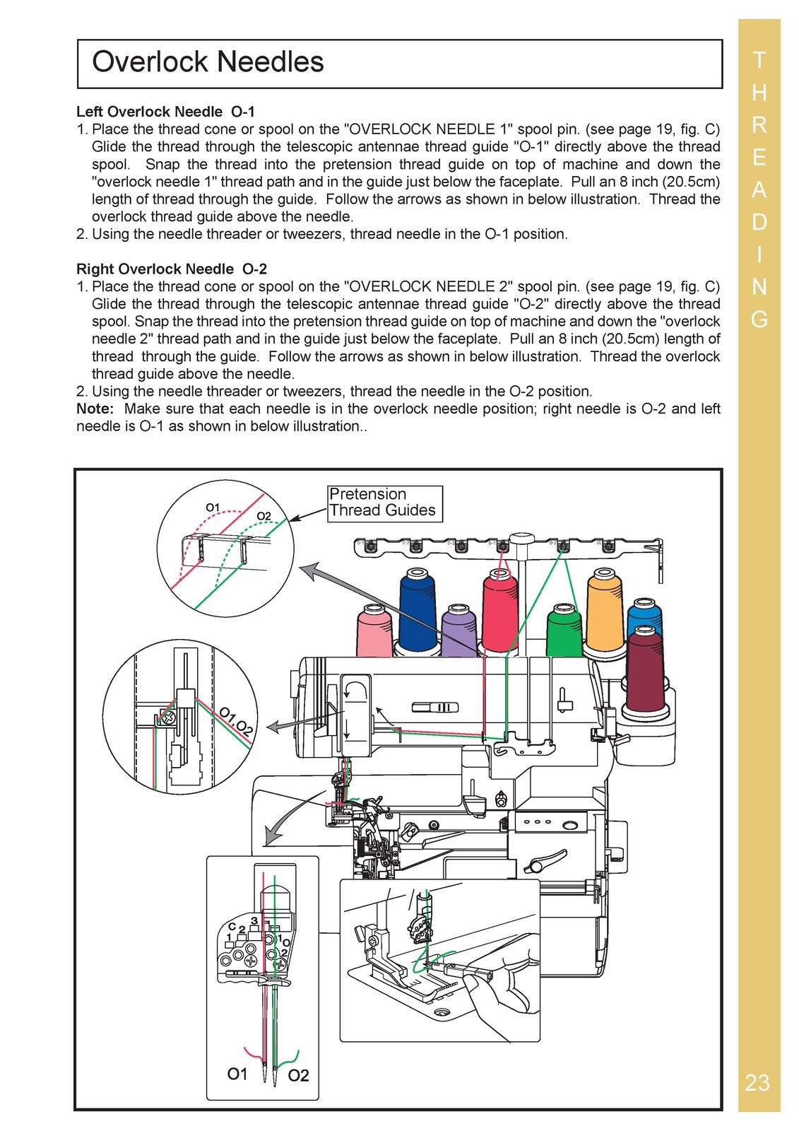BABY LOCK Ovation BLES8 Serger Instruction Manual - WIRE BOUND - TOUGH COVERS