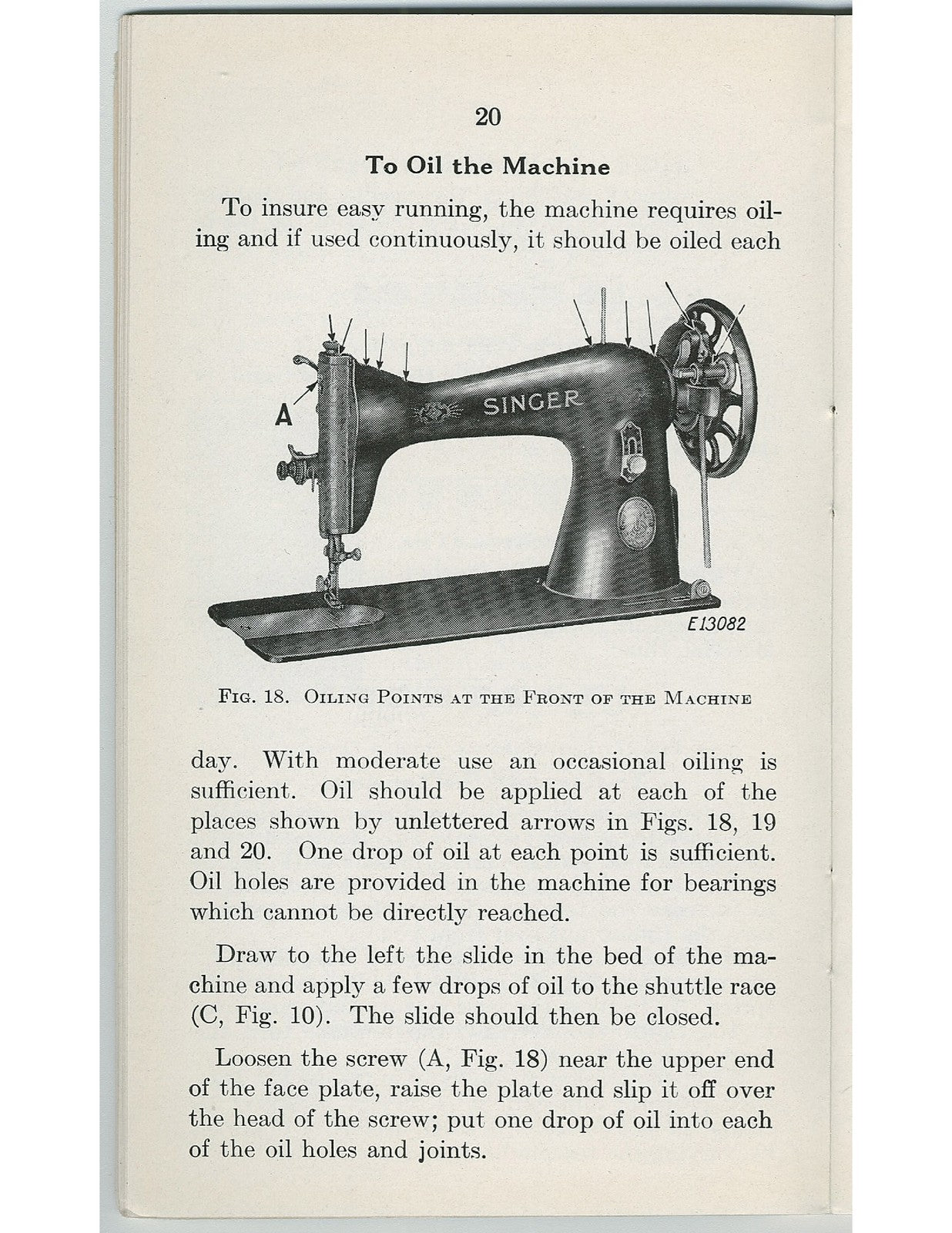 SINGER 15-96 15-98 Sewing Machine Instruction Manual - WIRE BOUND - TOUGH COVERS