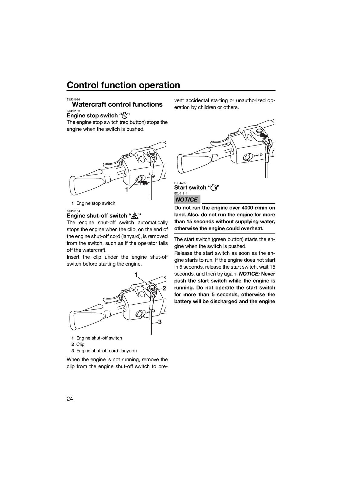 YAMAHA 2019 WaveRunner EXR Owners Operators Manual - WIRE BOUND - TOUGH COVERS