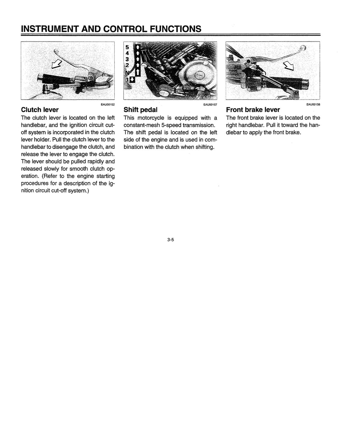 YAMAHA XVS650K XVS650KC Owners Manual - STEEL WIRE BOUND - PROTECTIVE COVERS