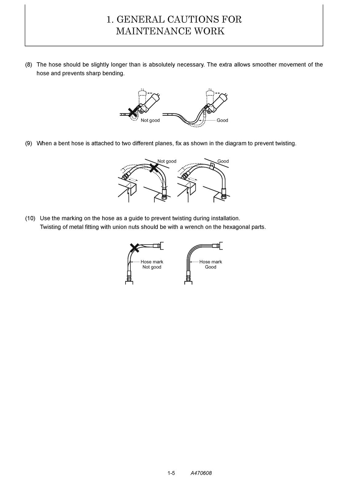 YANMAR ViO45-5 ViO45-5B ViO55-5 ViO55-5B Service Manual, BOUND, COVERS, FOLDOUTS