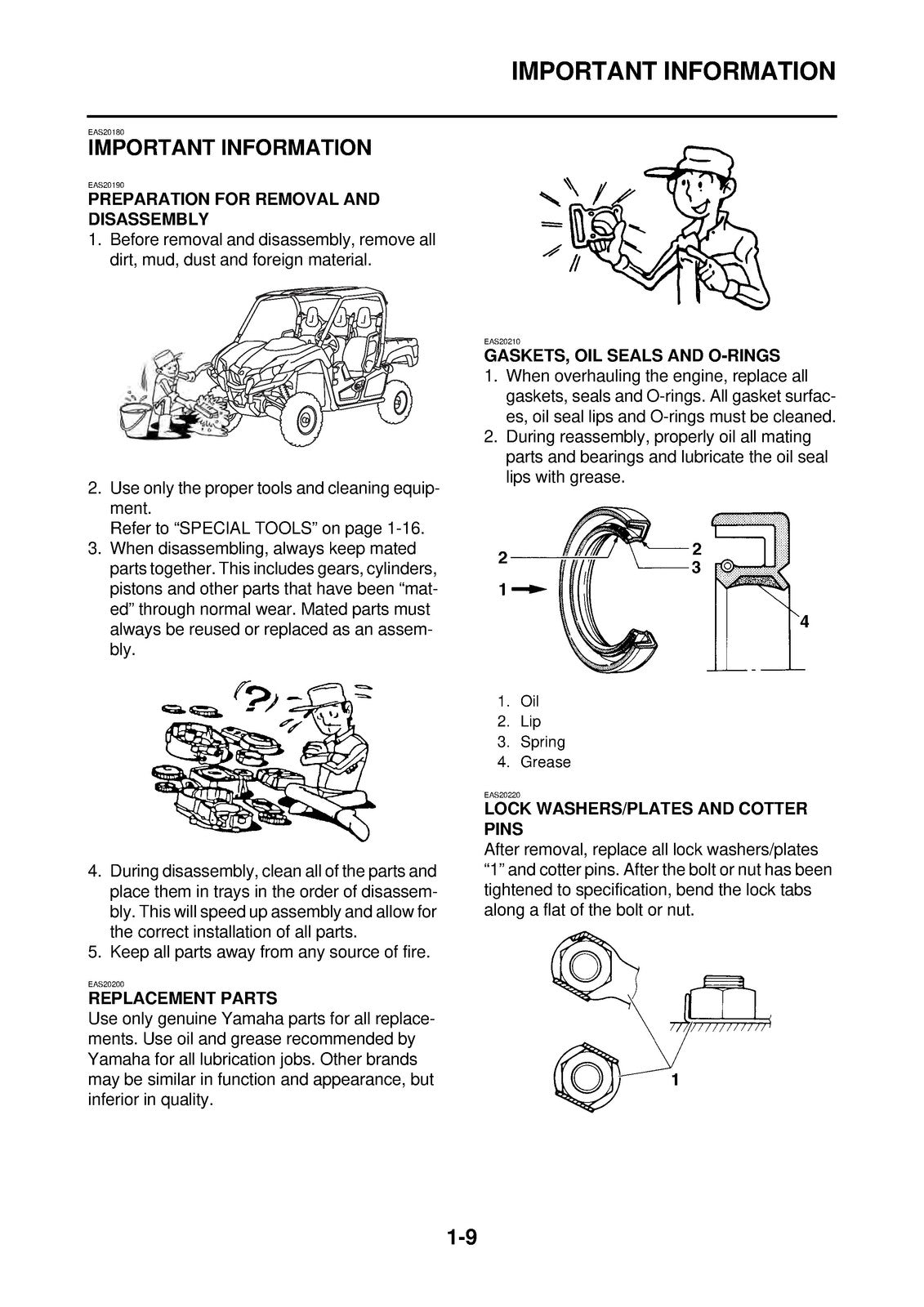 YAMAHA Viking 700 YXM700 Side-By-Side Service Manual 2014, FOLDOUTS