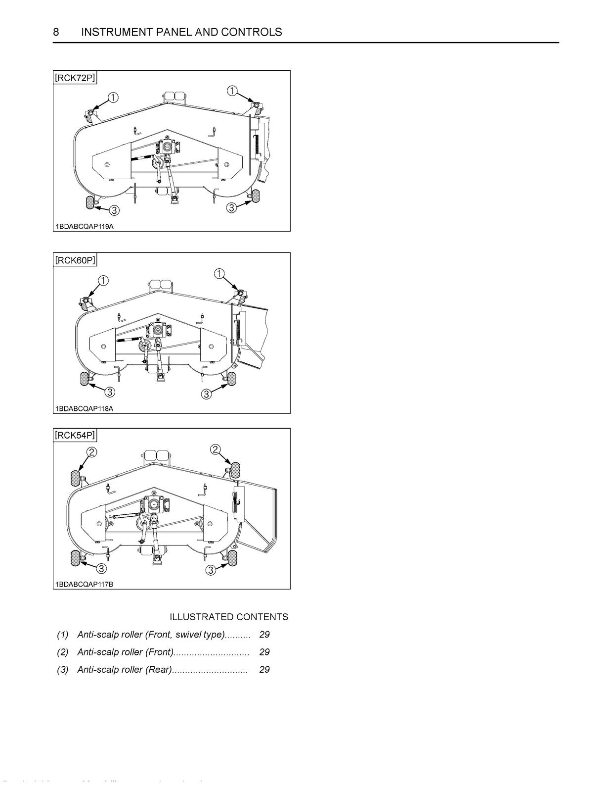 KUBOTA ZD321 ZD323 ZD326 ZD331 Operators & Service Manual BUNDLE - WIRE BOUND