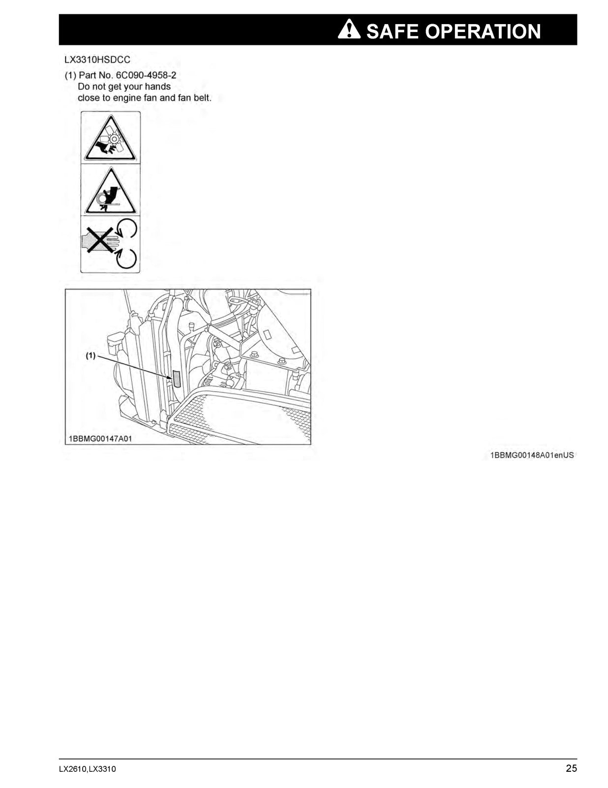 KUBOTA LX2610 LX2610SU LX3310 Workshop & Operators Manual BUNDLE - WIRE BOUND