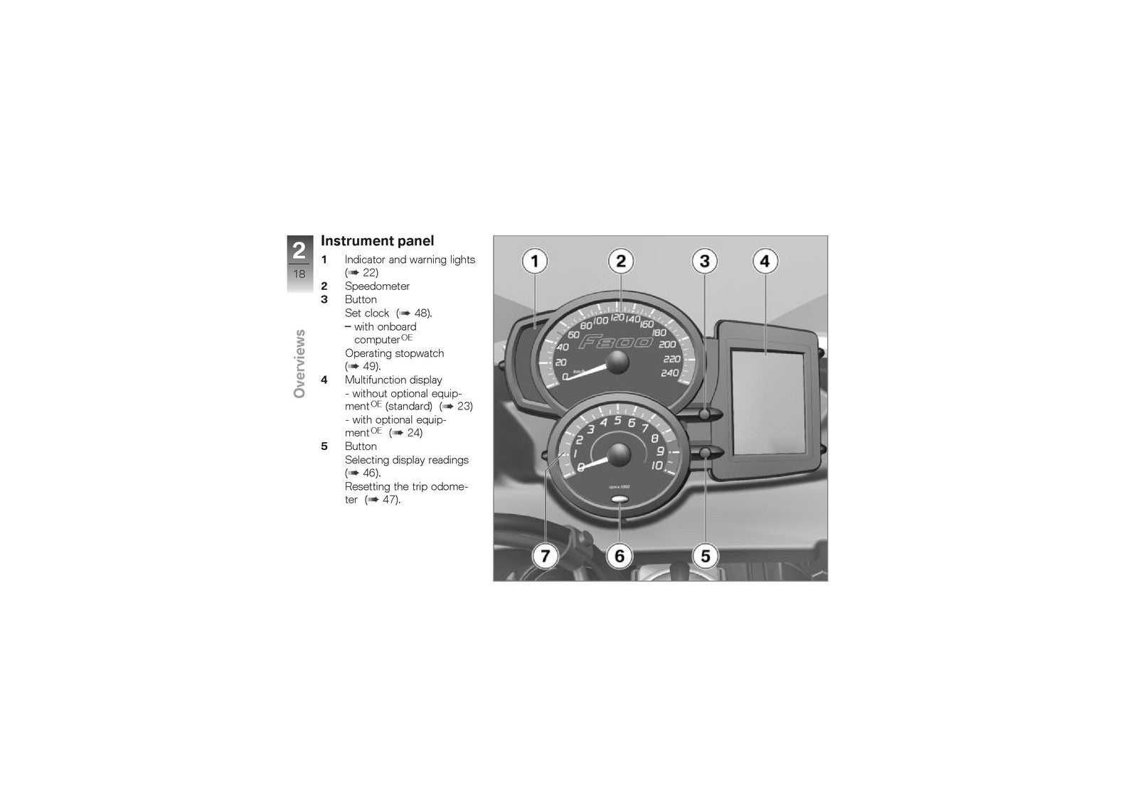 BMW F 800 R Riders Manual 2017 - STEEL WIRE BOUND - PROTECTIVE COVERS