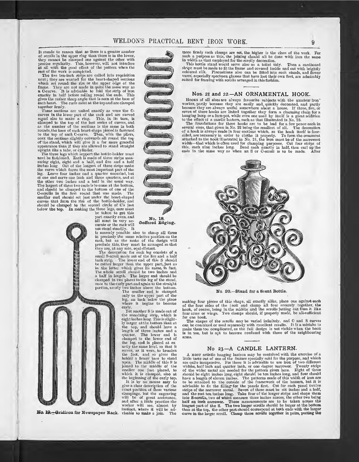 WELDON Practical Needlework Crochet Knitting Macrame Manual - WIRE BOUND