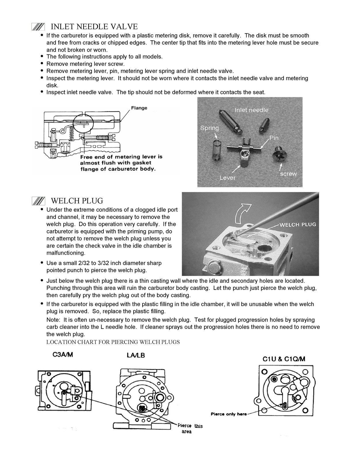 ZAMA Carburetor Service and Parts Manual 2011 - STEEL WIRE BOUND - TOUGH COVERS