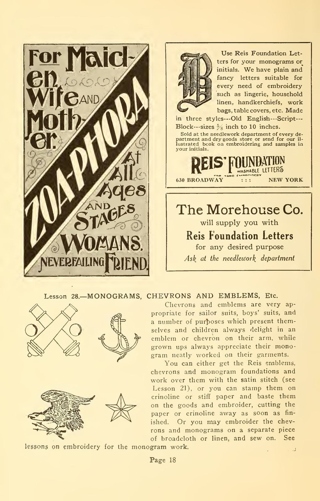 COATES Sewing And Dress Making Manual - STEEL WIRE BOUND - PROTECTIVE COVERS