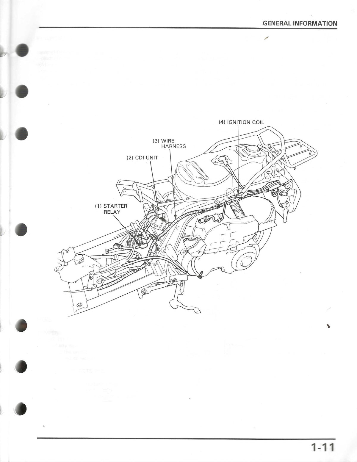 HONDA CH150 Elite 150 Scooter Service Manual 1986 - WIRE BOUND - TOUGH COVERS