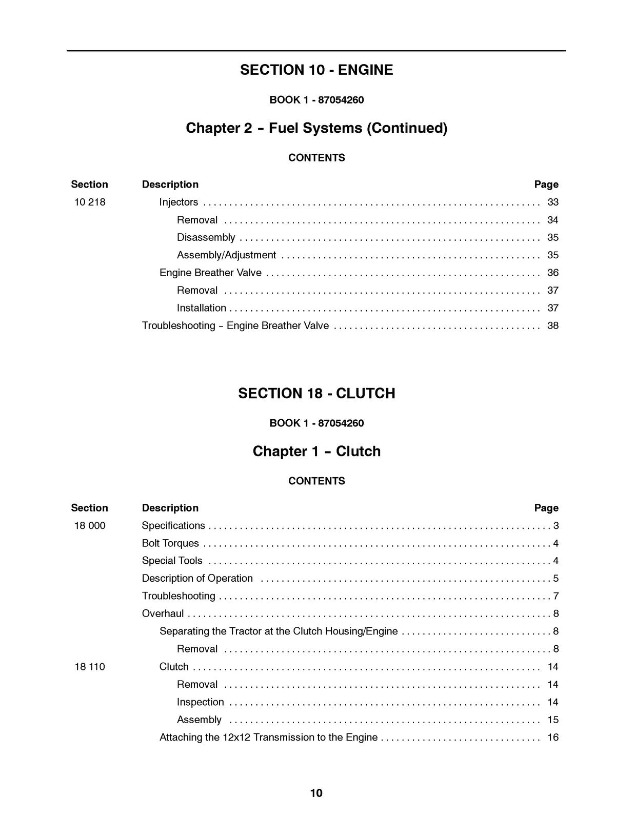 NEW HOLLAND TC35A TC35DA TC40A TC40DA and More Service Manual - WIRE BOUND
