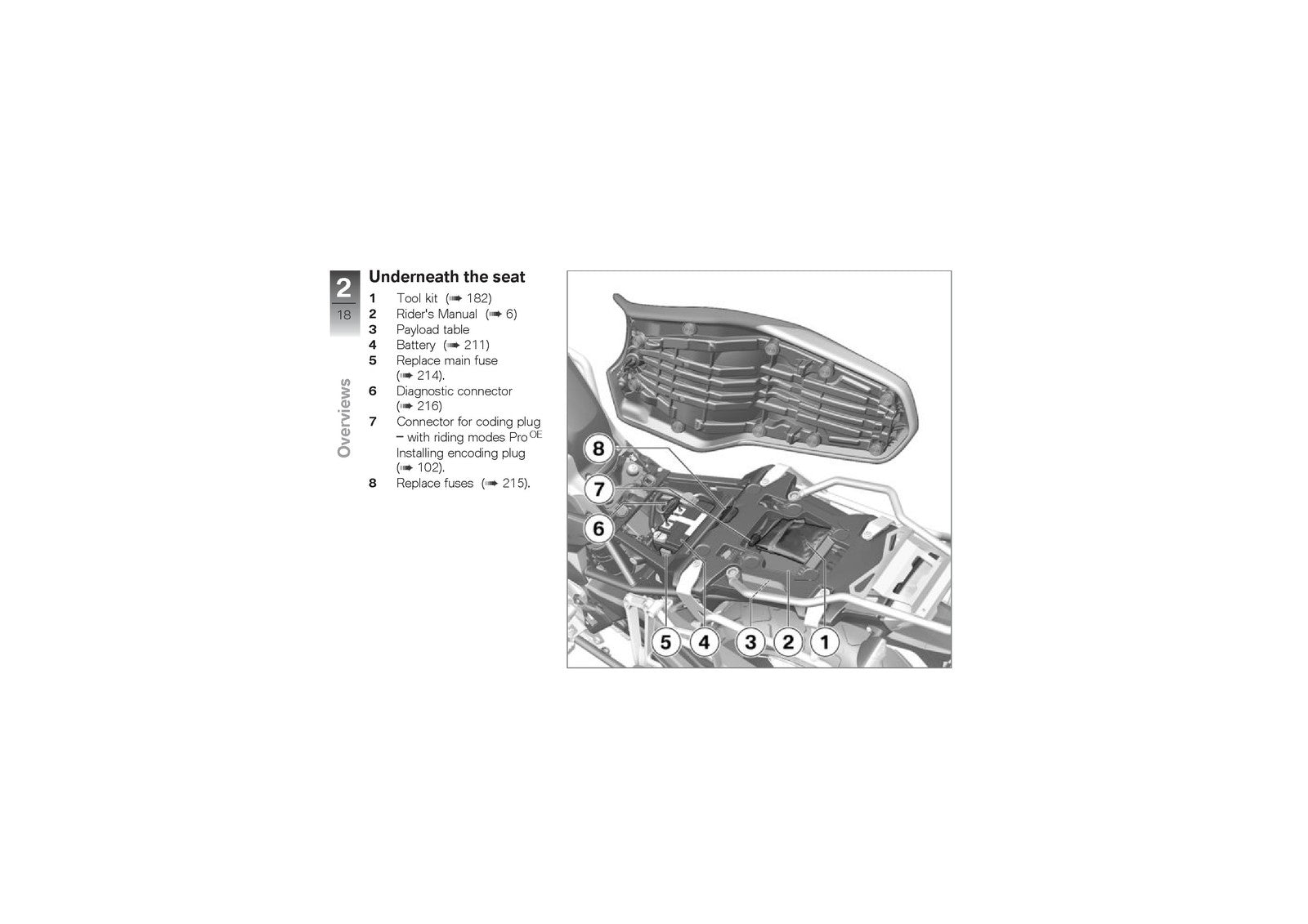 BMW F 850 GS Adventure Motorcycle Owners Manual 2019 - WIRE BOUND - TOUGH COVERS