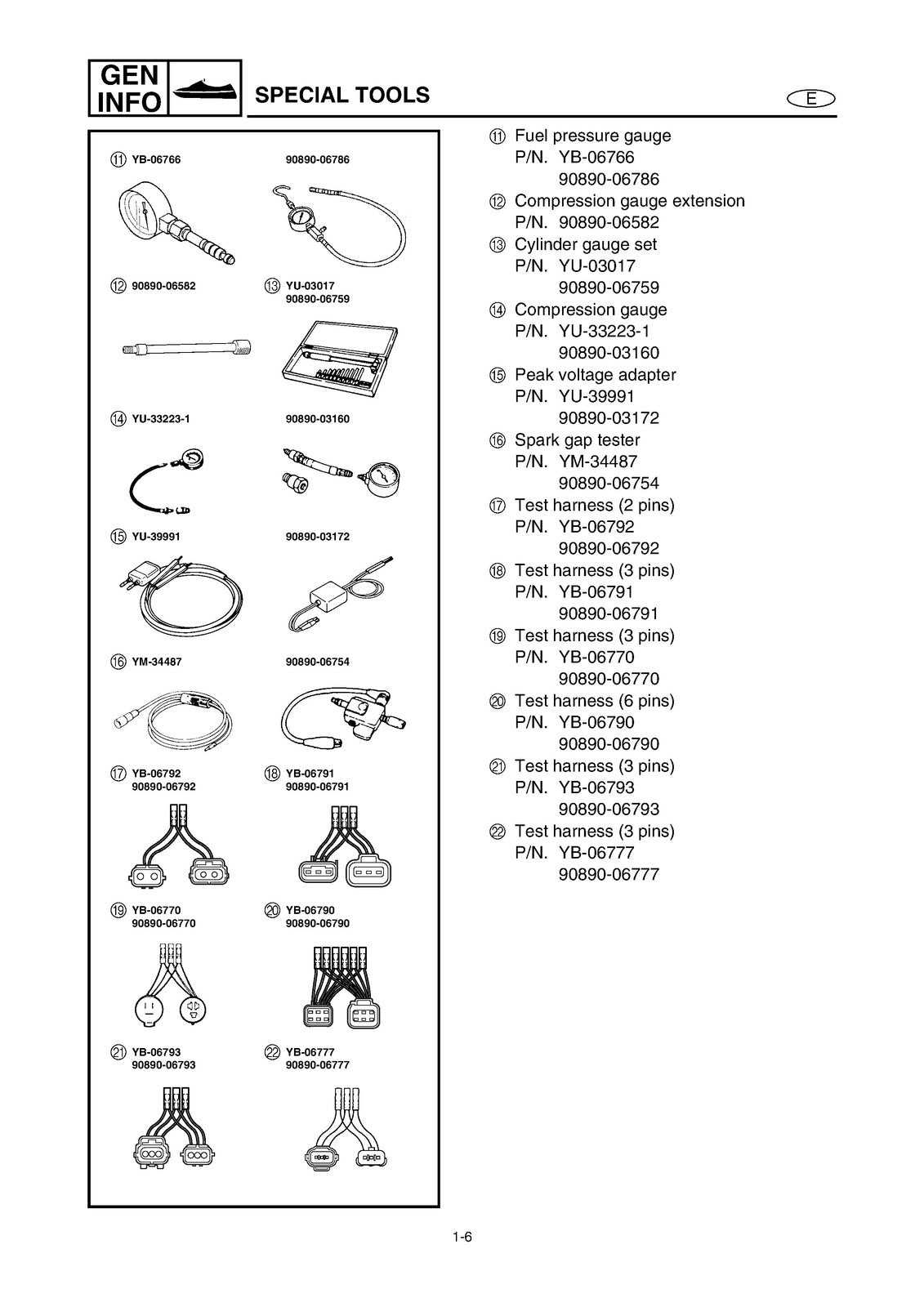 YAMAHA WaveRunner FX140 Service Manual - BOUND - COVERS - XL FOLDOUT PAGES