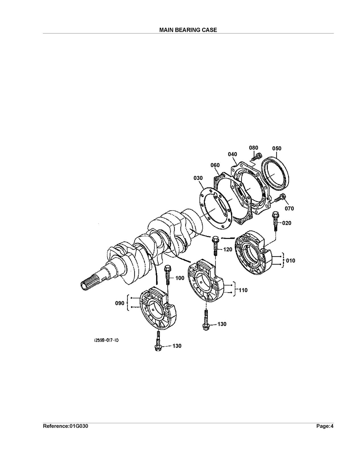 KUBOTA G2000 Parts Manual - STEEL WIRE BOUND - PROTECTIVE COVERS