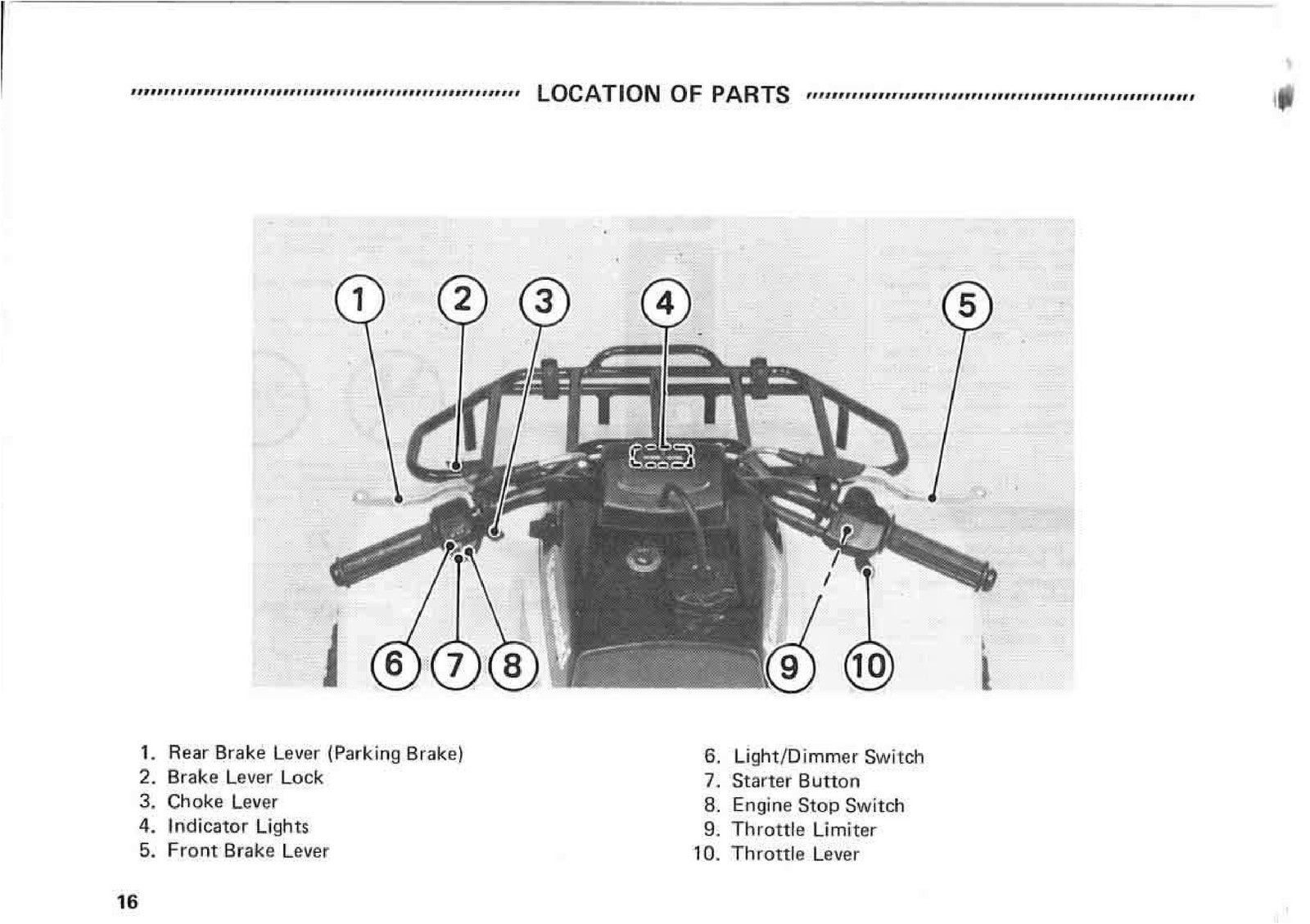 KAWASAKI Bayou 220 Owners Manual 1991 - STEEL WIRE BOUND - PROTECTIVE COVERS