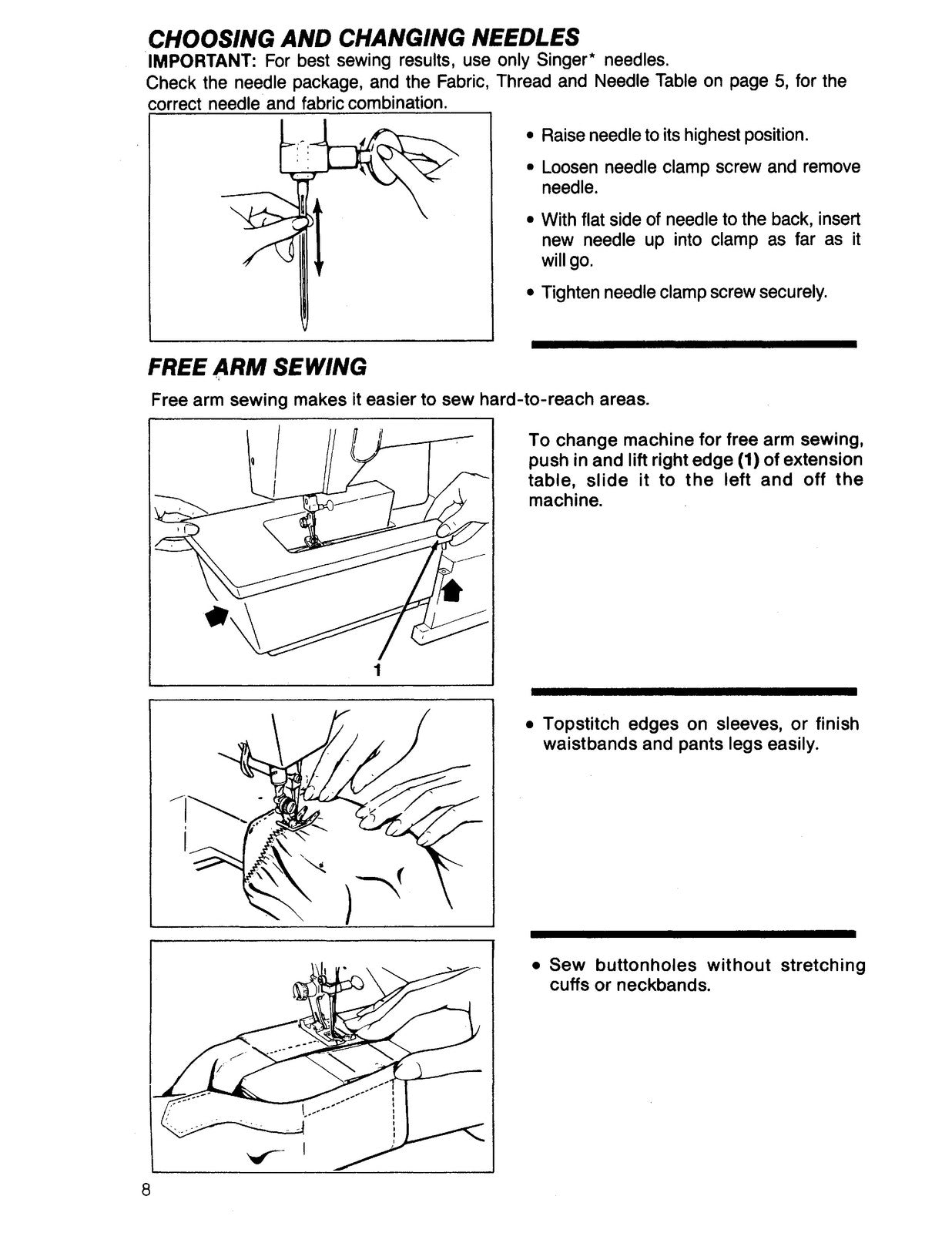 SINGER 6234 Sewing Machine Instruction Manual - STEEL WIRE BOUND - TOUGH COVERS