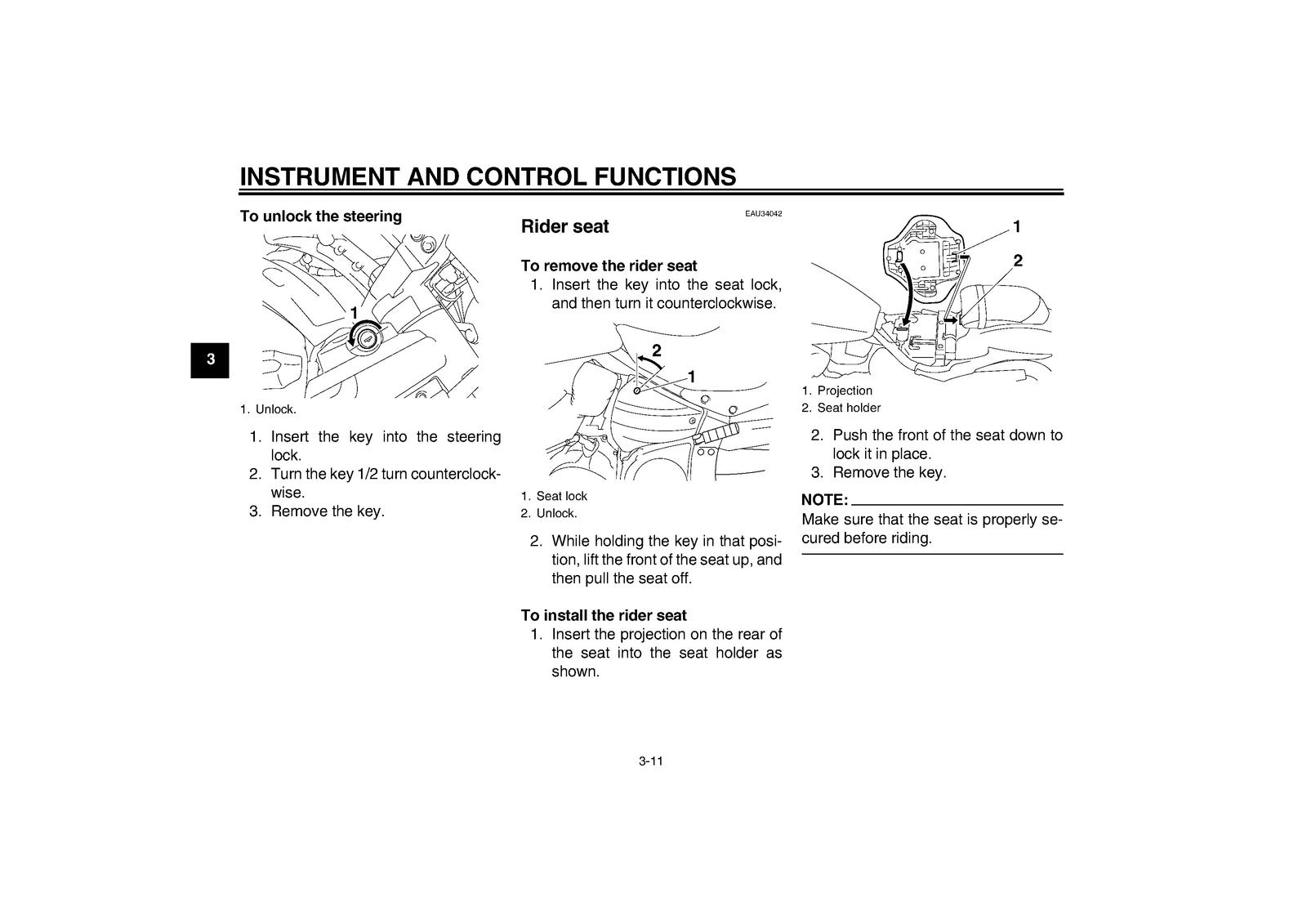 YAMAHA XV19CSX XV19CX Raider Motorcycle Owners Manual - WIRE BOUND - COVERS