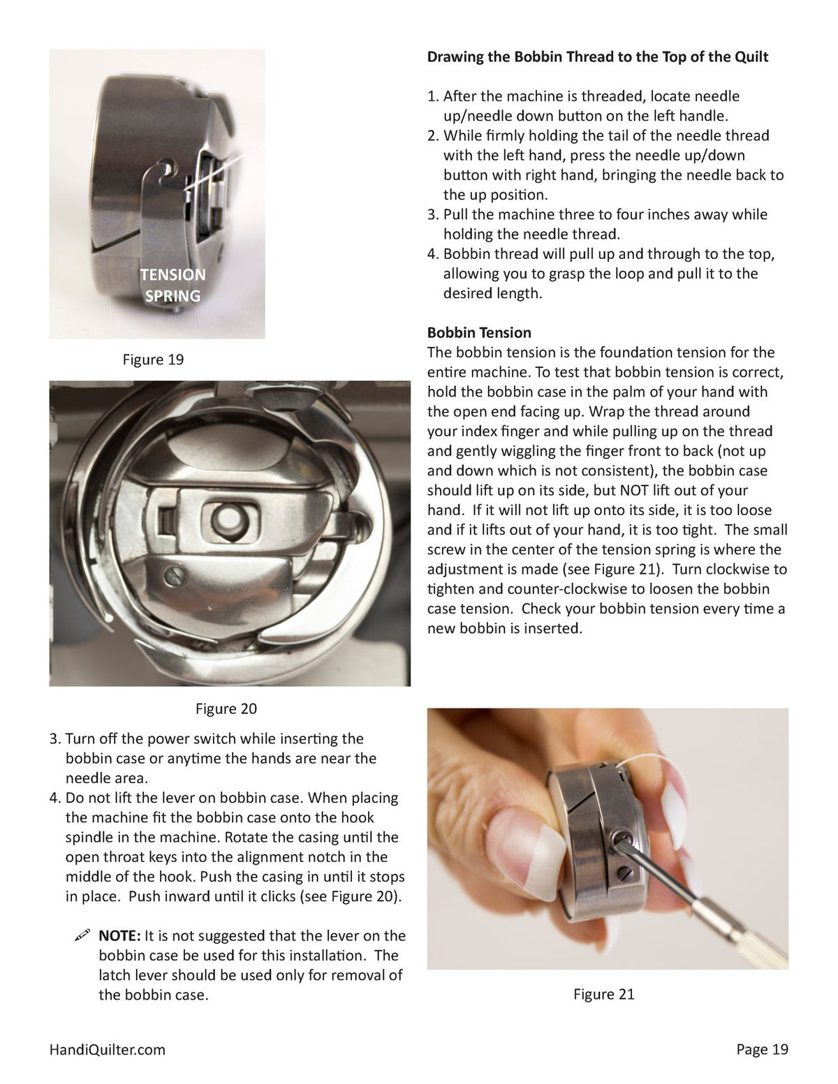 HANDI QUILTER HQ Avante v3.4 & Pro-Stitcher Premium Operators Manual BUNDLE