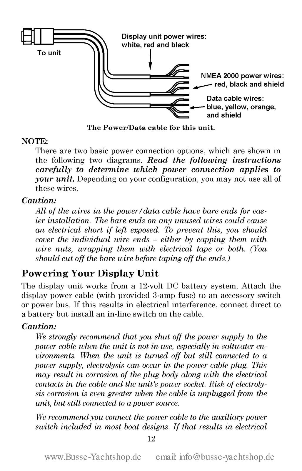 LOWRANCE electronic 5300c User Manual - STEEL WIRE BOUND - PROTECTIVE COVERS
