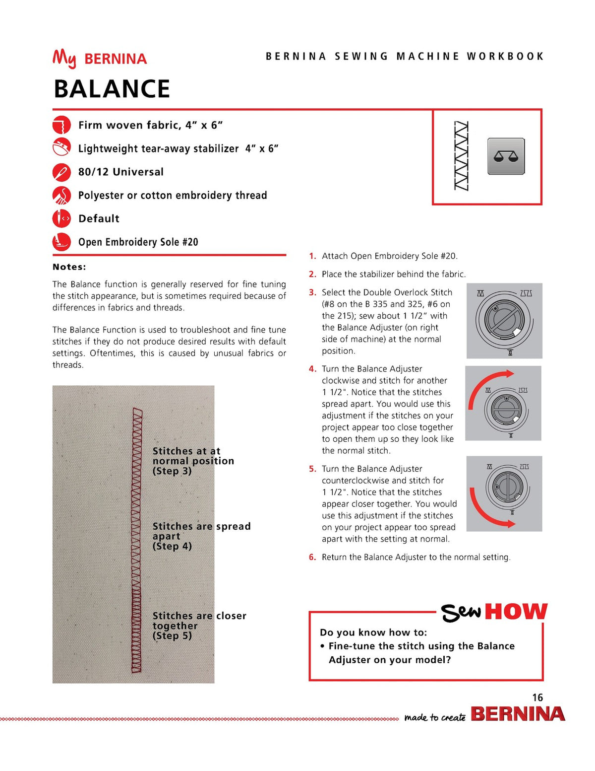 BERNINA 335 325 215 Mastery & Presser Feet Workbook Manual BUNDLE - WIRE BOUND