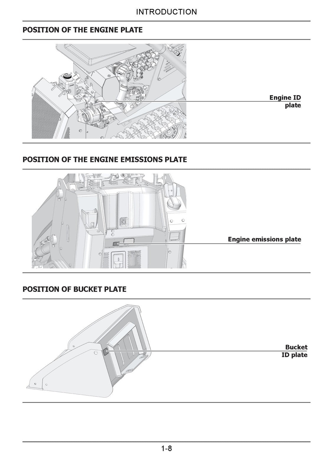 CASE TL100 Mini Track Loader Operators Manual 2023 - WIRE BOUND - TOUGH COVERS
