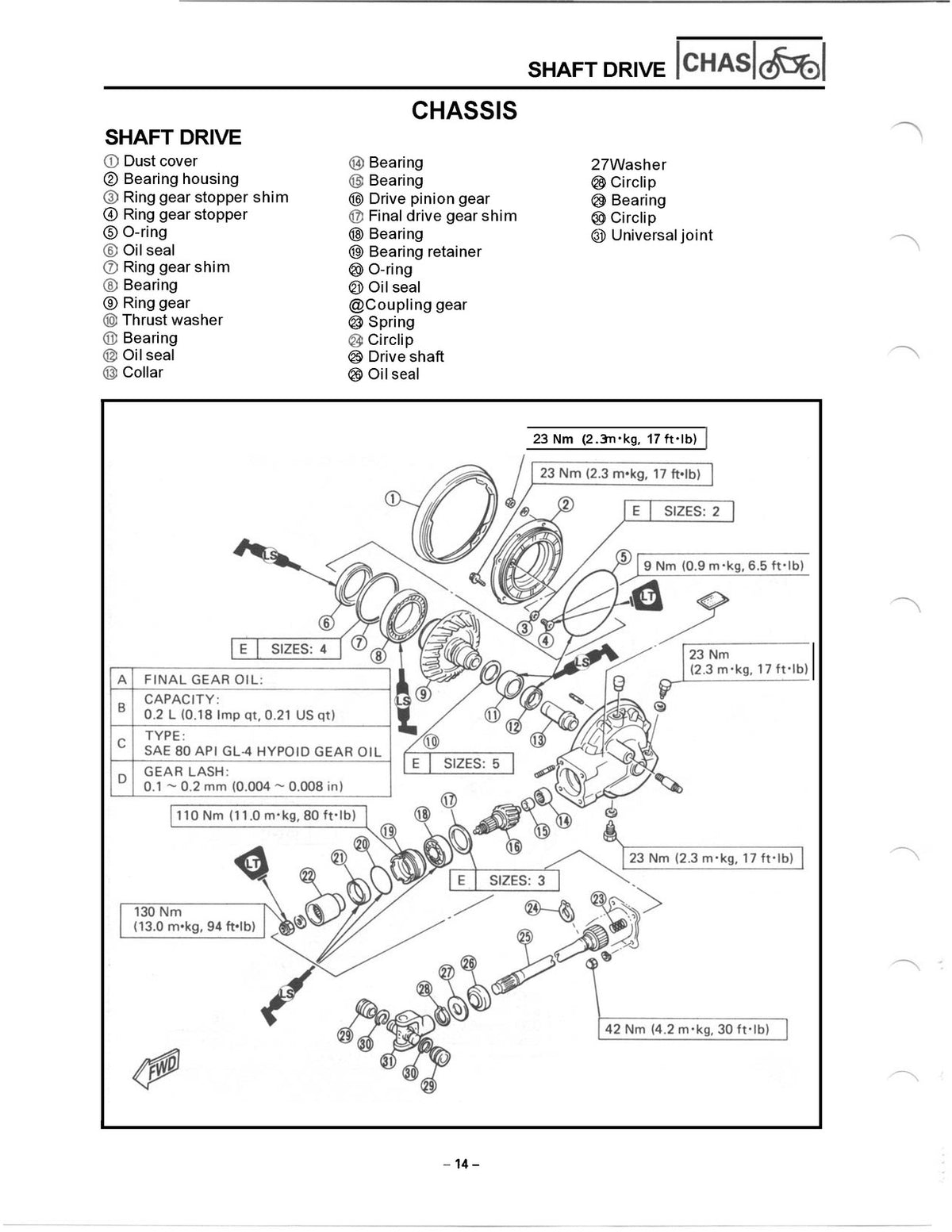 YAMAHA VMX12H VMX12HC Vmax Supplementary Service Manual 1995 - WIRE BOUND