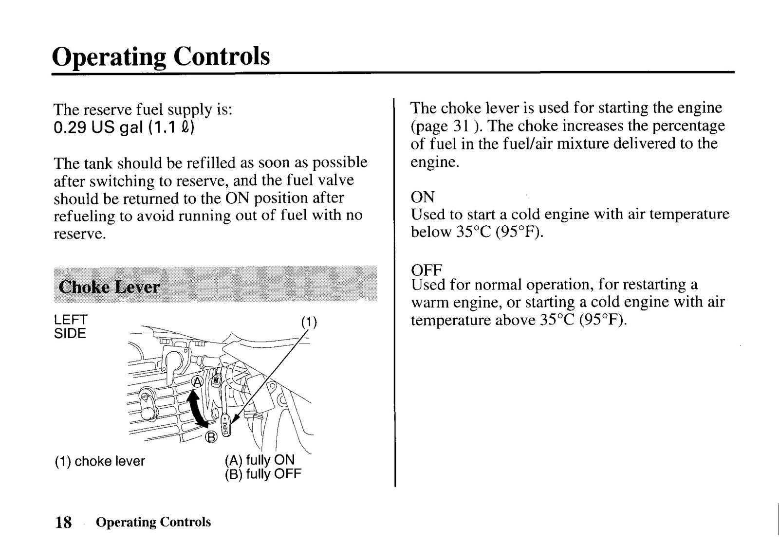HONDA CRF80F Owners Manual 2005 - STEEL WIRE BOUND - PROTECTIVE COVERS
