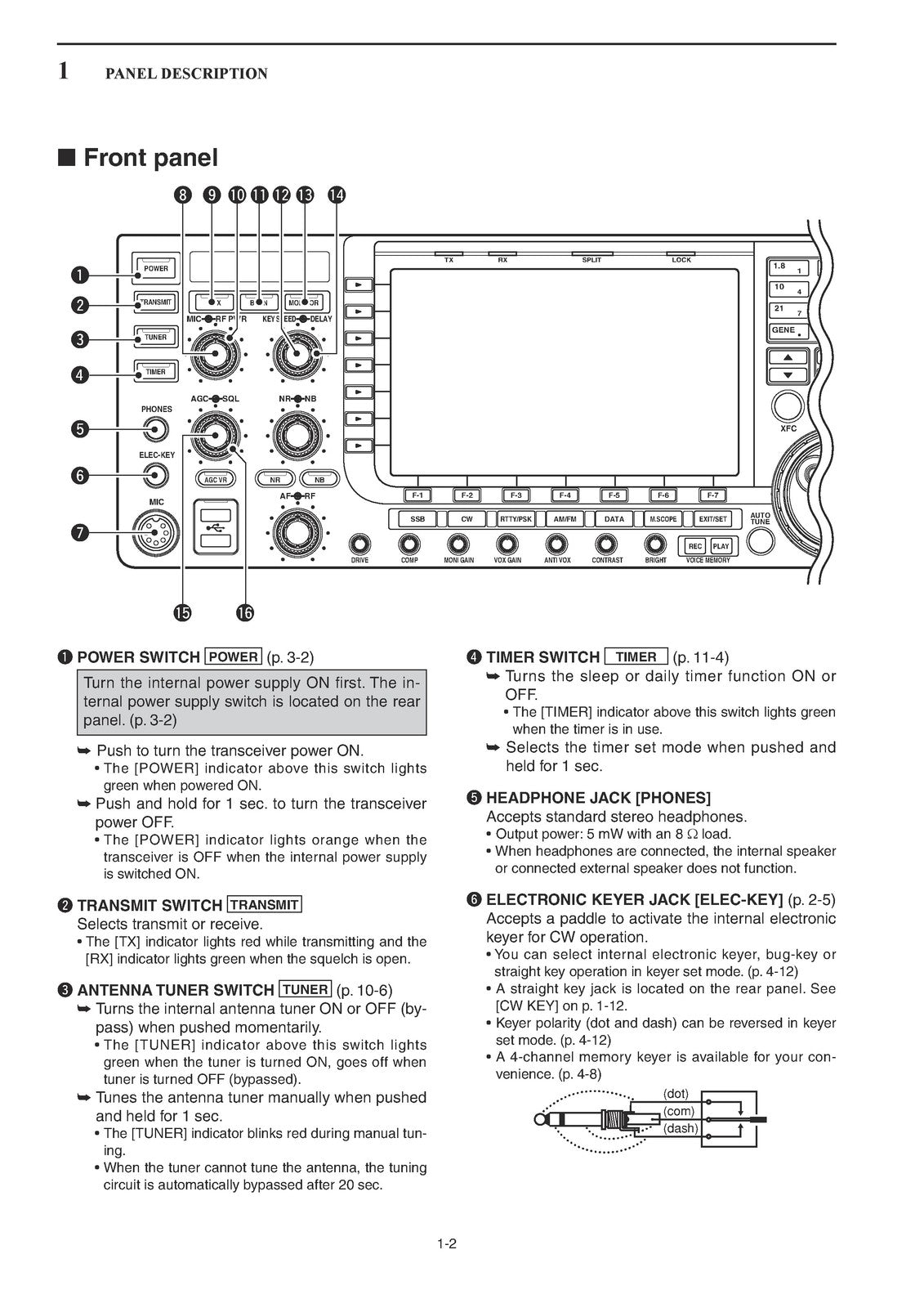 ICOM IC-7700 HF 50 MHz Transceiver Instruction Manual 2011 - WIRE BOUND - COVERS